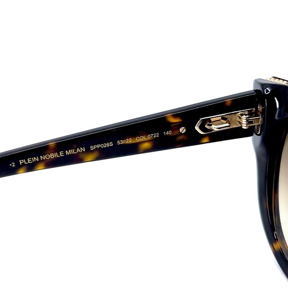 NEW!!! PHILIPP PLEIN Sunglasses Plein Nobile Milan SPP026S Col.0722 Authentic - Picture 8 of 12